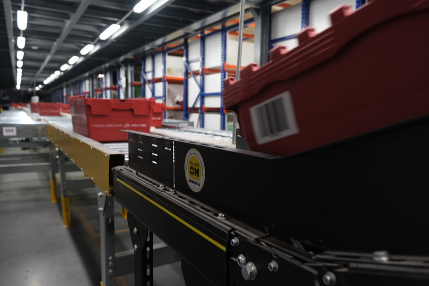Interroll och Teknokom har levererat ett helautomatiserat och fjärrövervakat materialhanteringssystem för Karaca Group i Turkiet